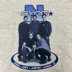 Like New NSYNC Group T-Shirt Womens XL